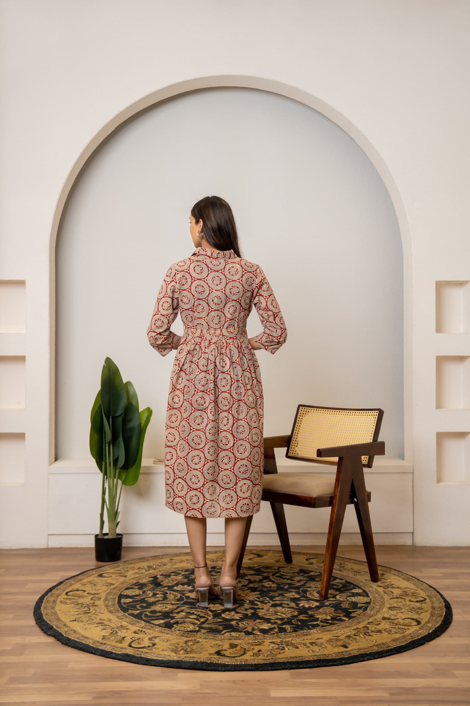 Cotton Printed Dress