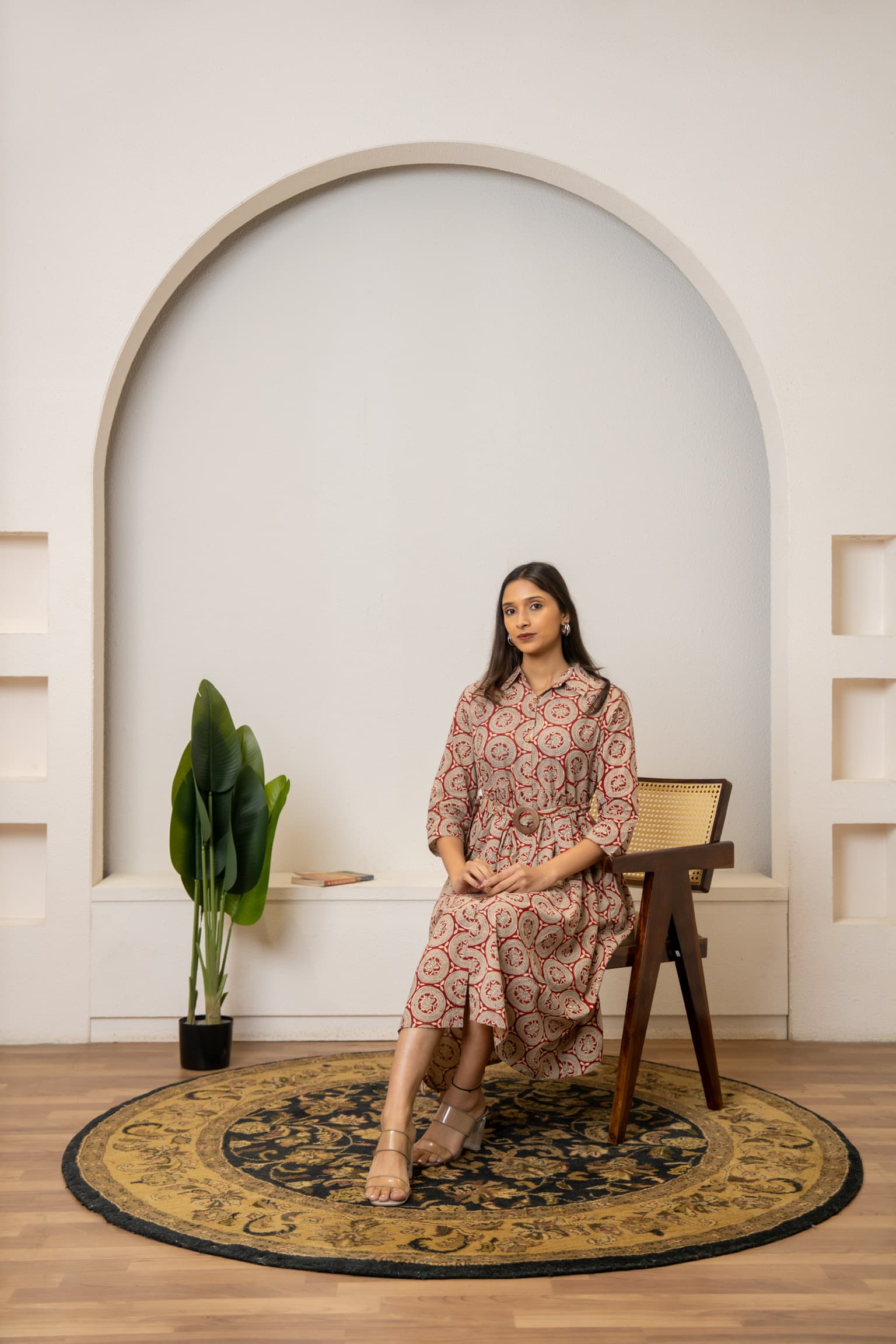 Cotton Printed Dress view 5