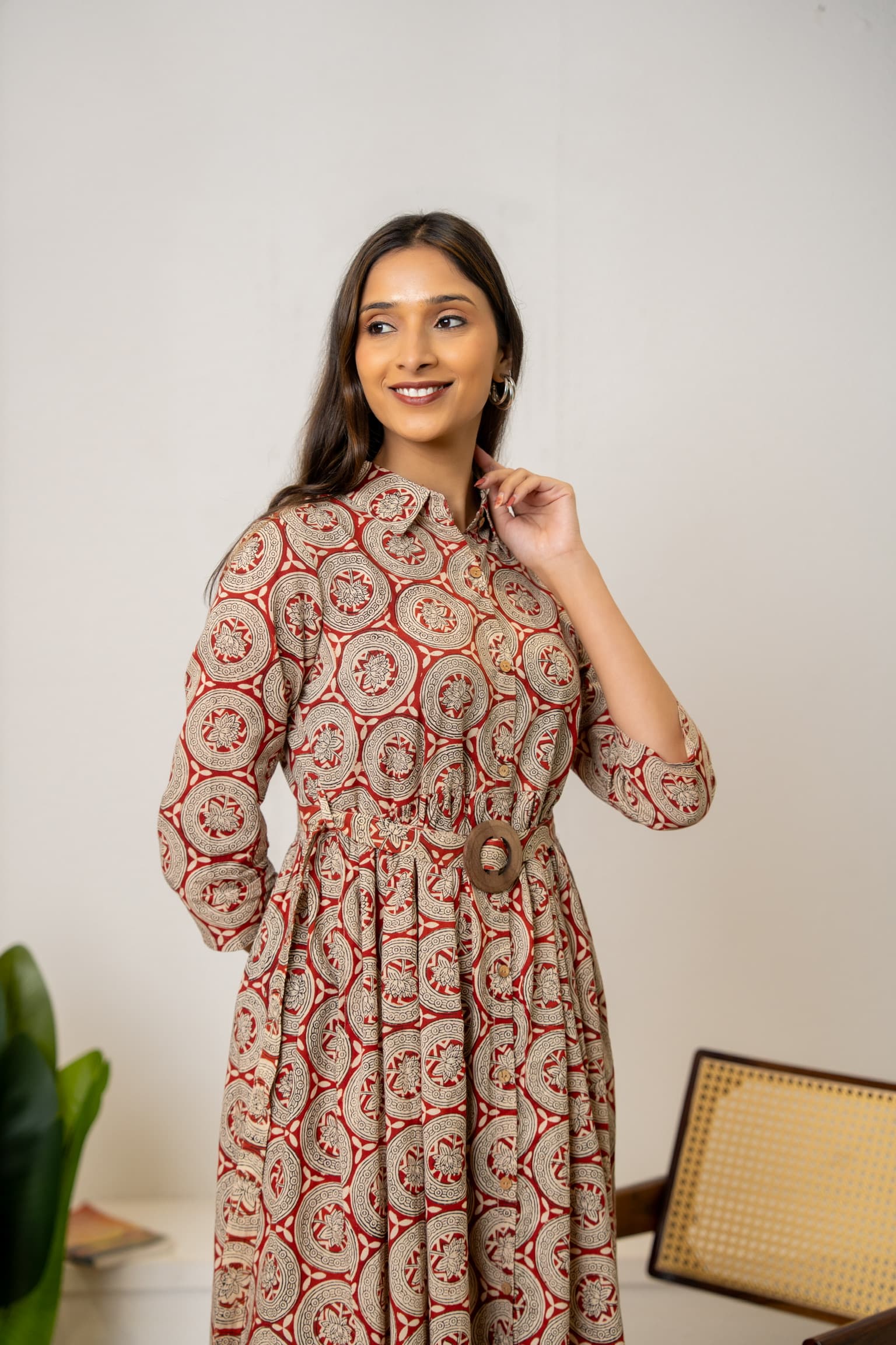 Cotton Printed Dress view 7