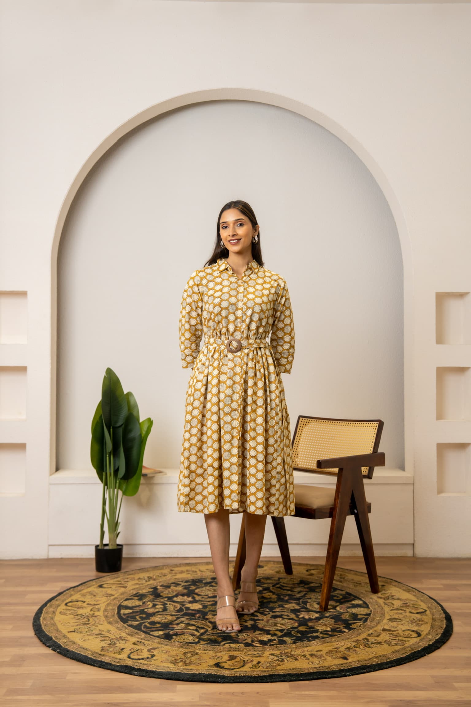 Cotton Printed Dress