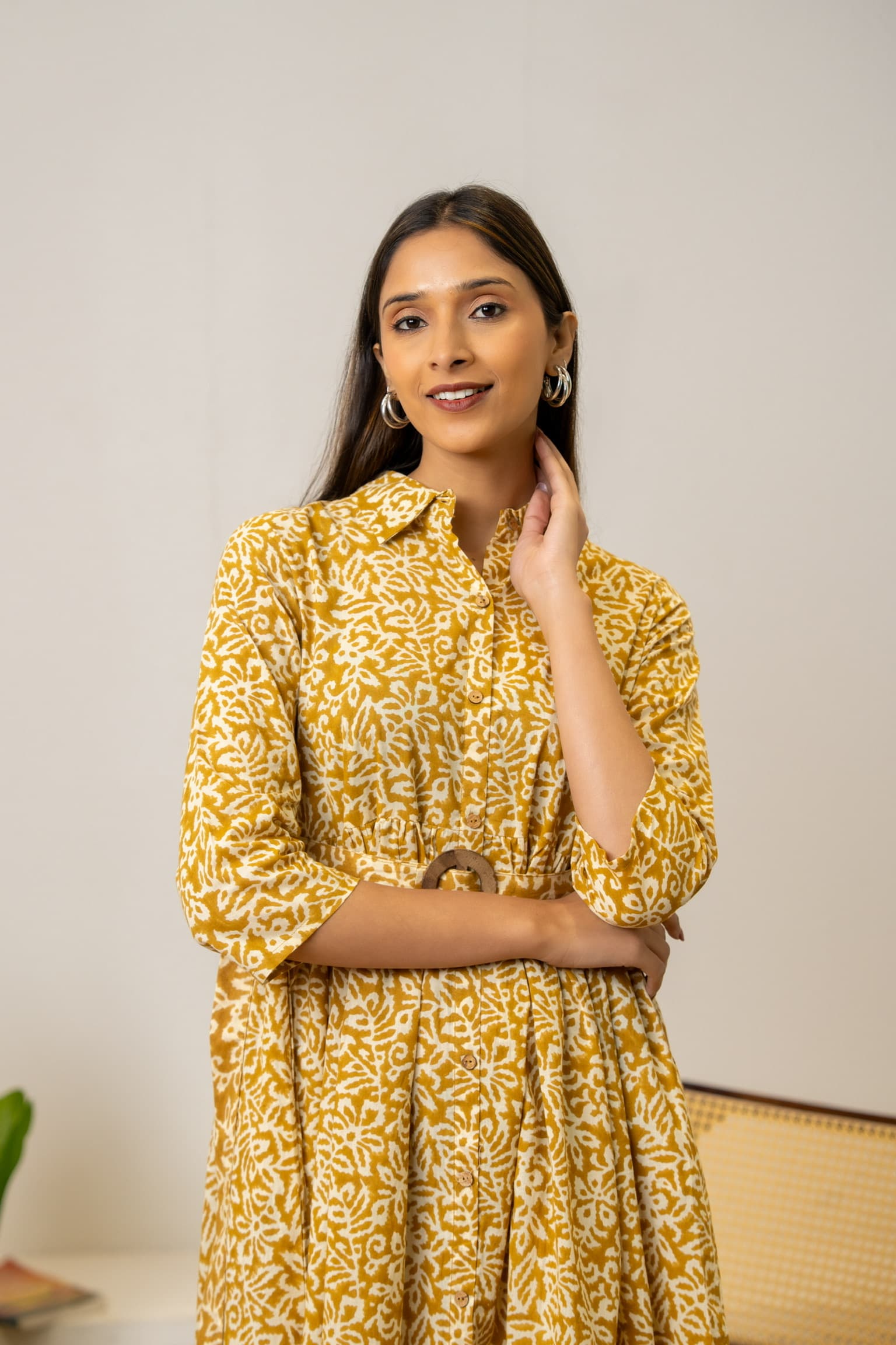 Cotton Printed Dress view 11