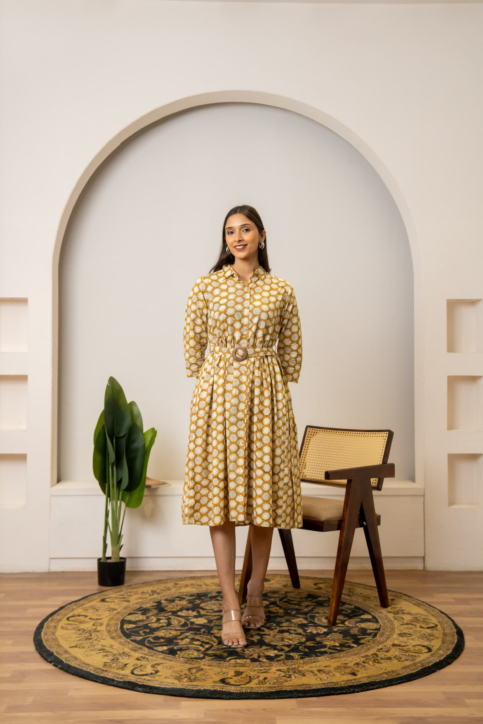 Cotton Printed Dress view 2