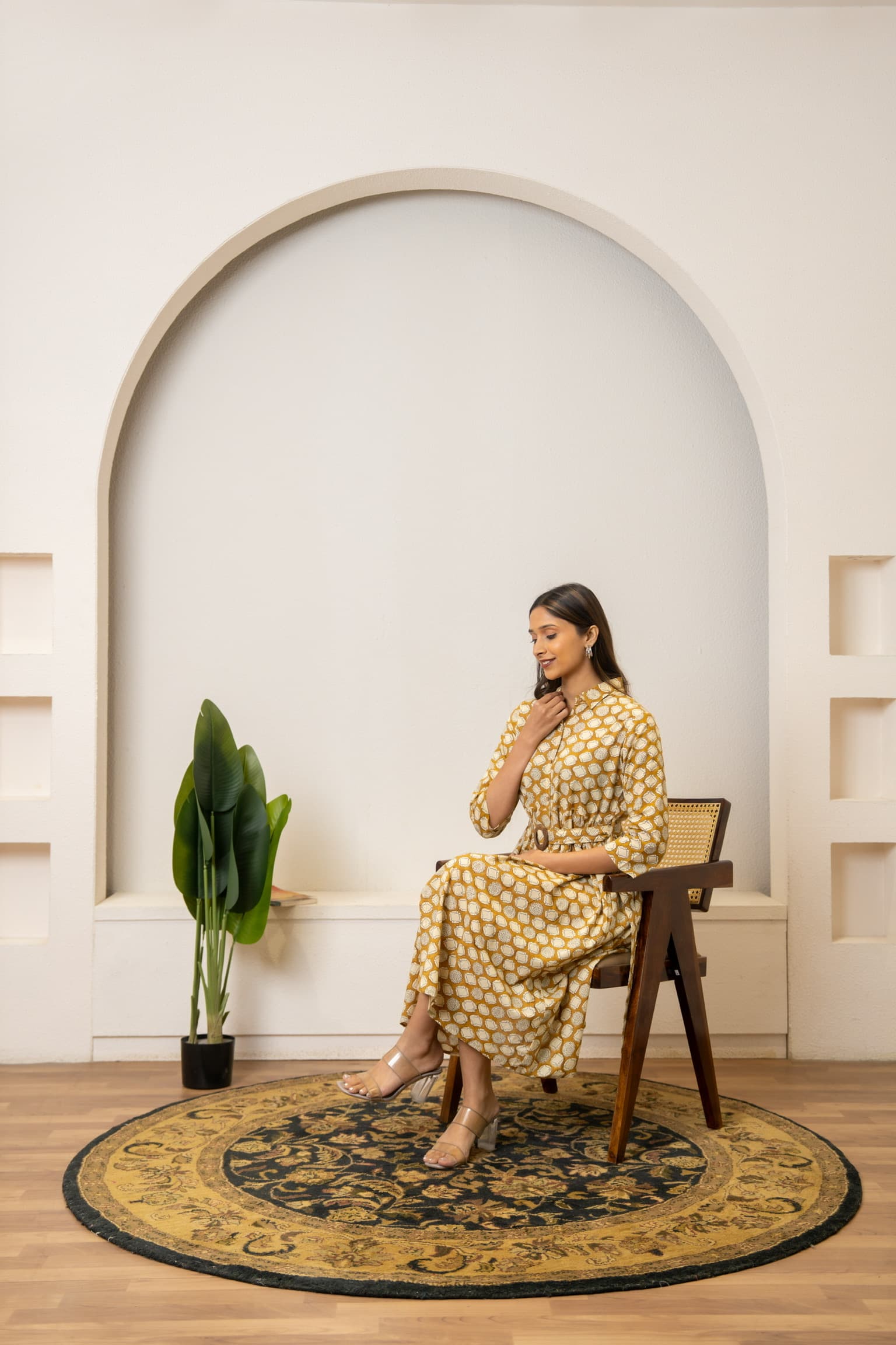 Cotton Printed Dress view 5