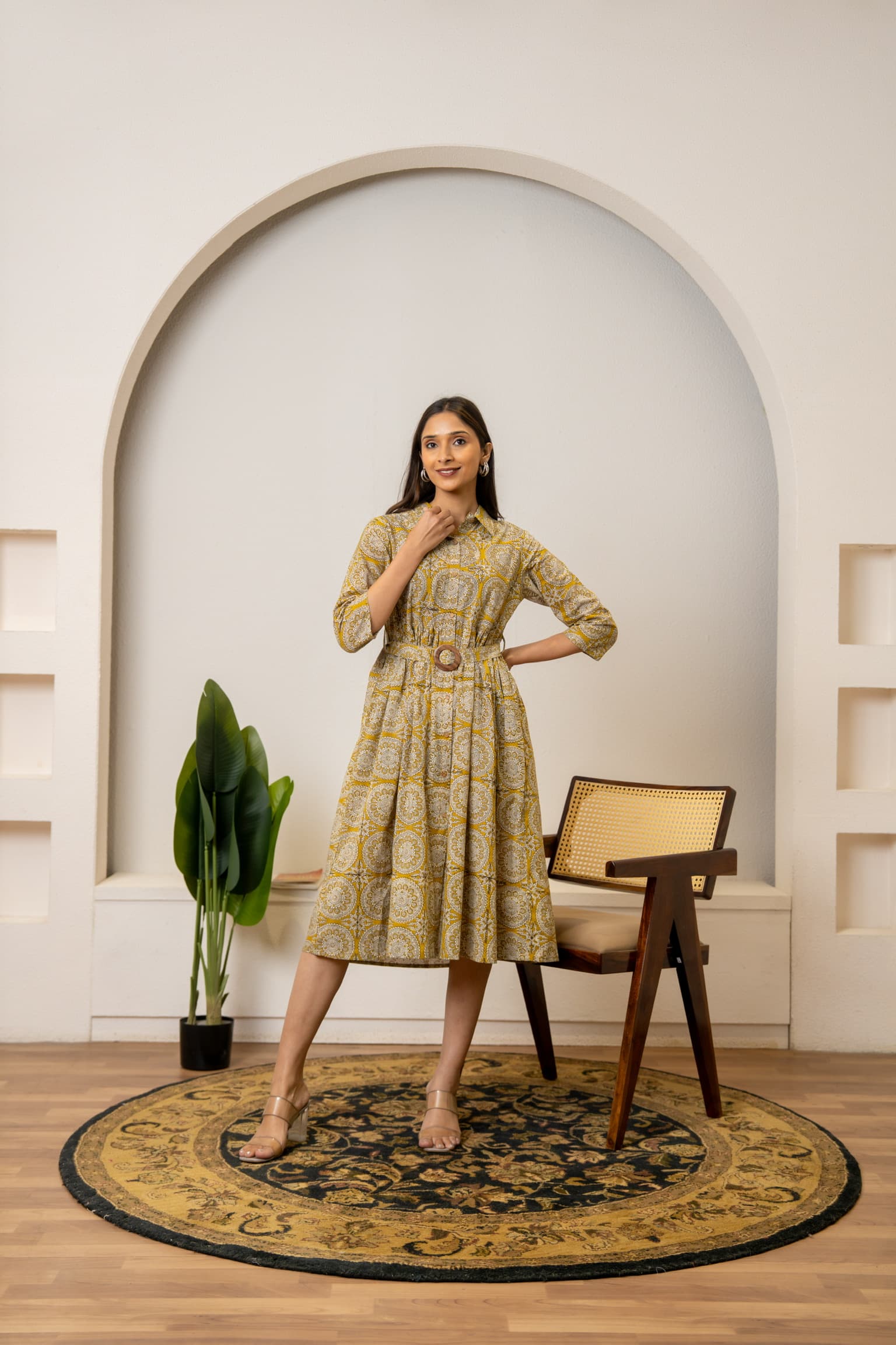 Cotton Printed Dress view 6