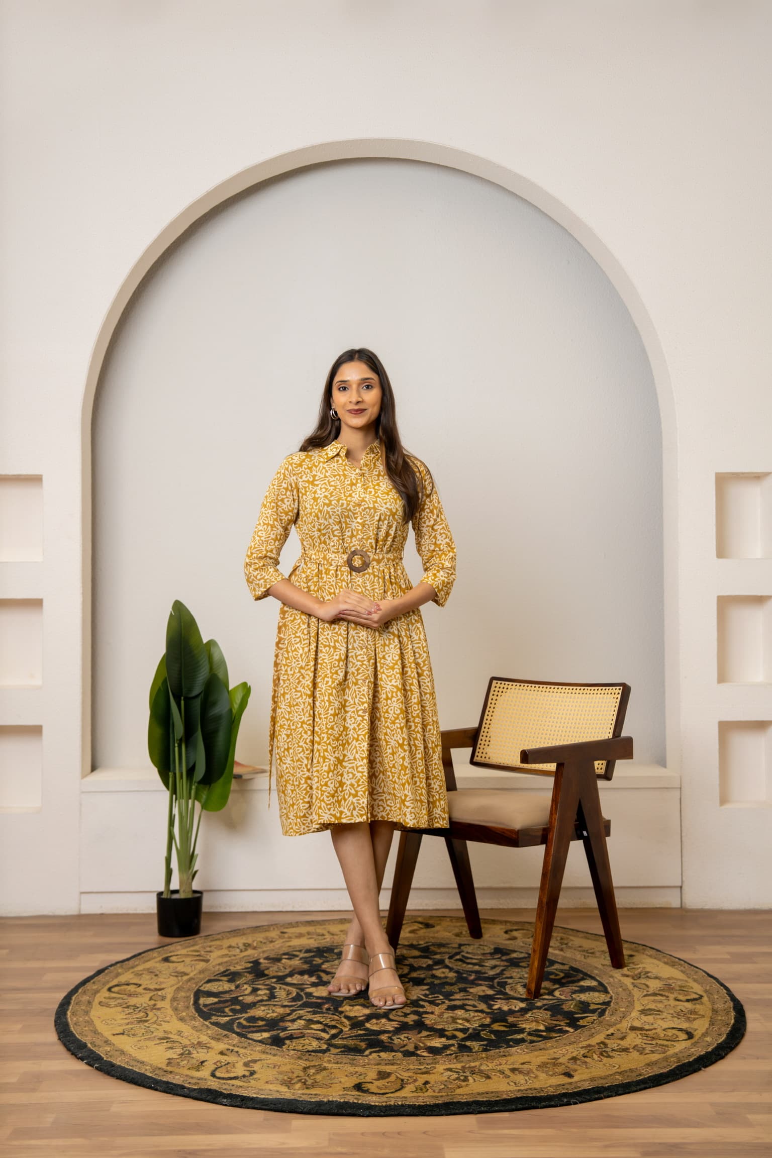 Cotton Printed Dress view 8